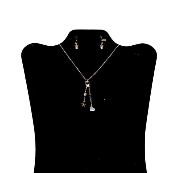 🌟FREE🌟NEW🌟 Coach Star/Stone Earring on Wire - Picture 2 of 5